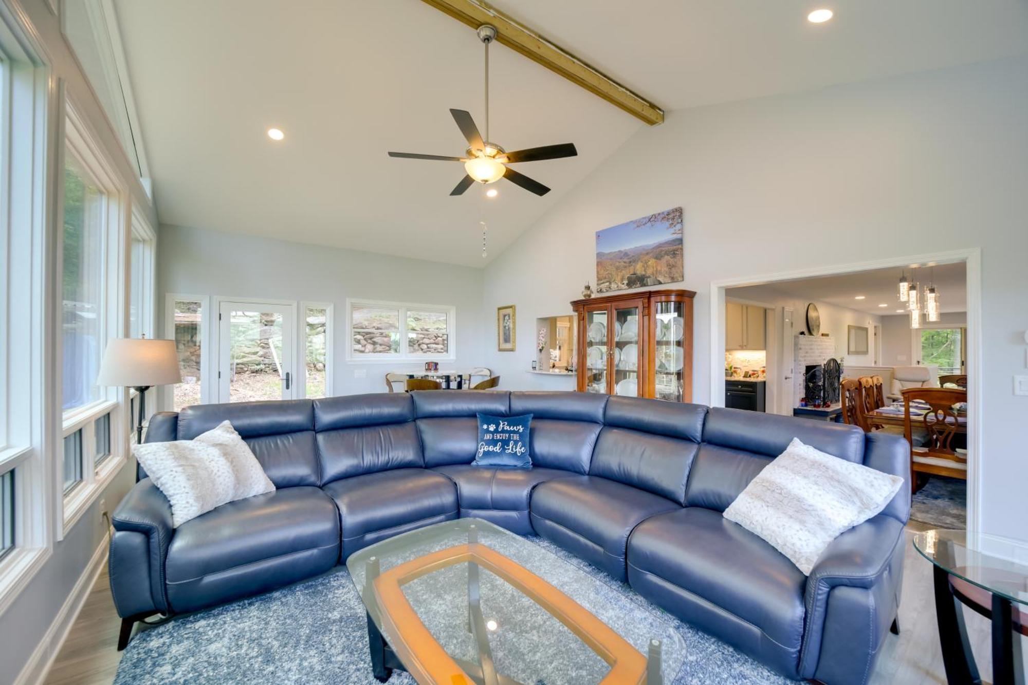 Remote Smoky Mtn Escape With Views And Trail Access! Villa Cullowhee Exterior photo